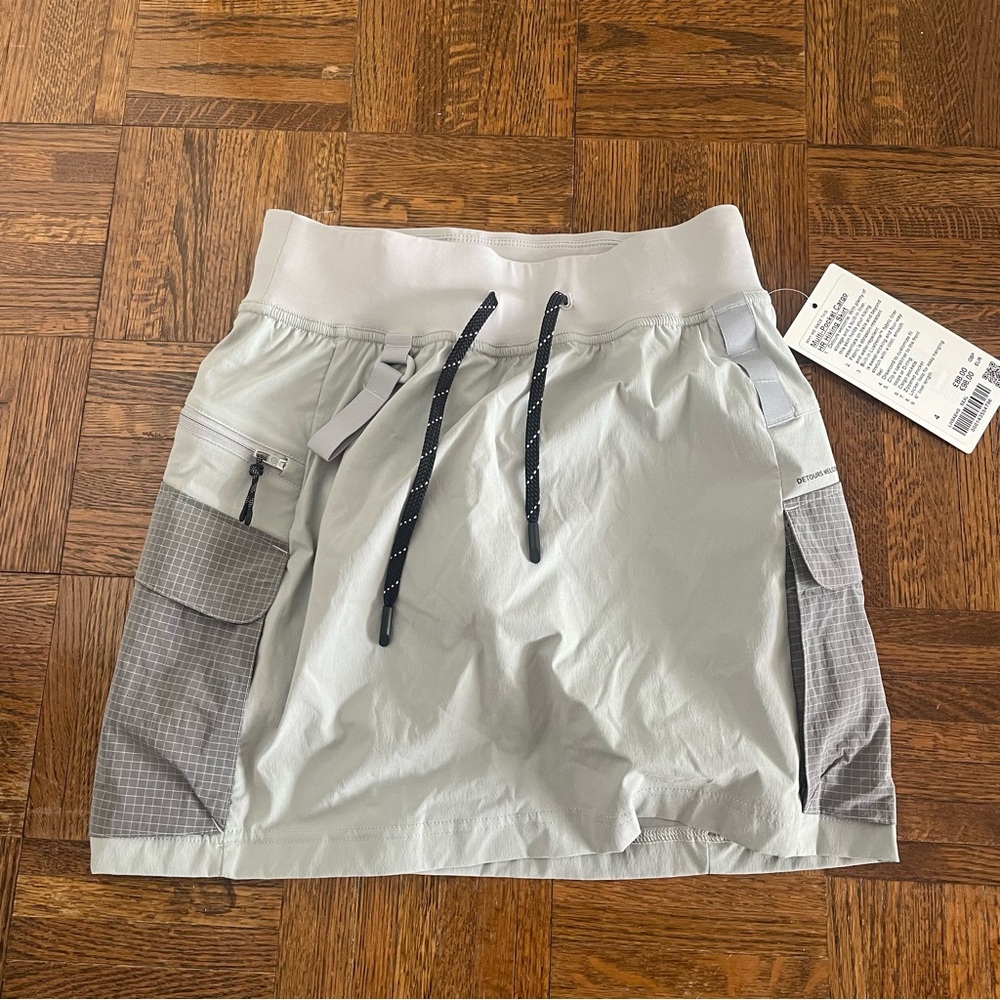Lululemon cargo hiking skirt